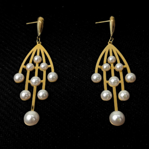 Home dual heart serpentine chain necklace