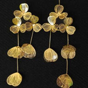 dual heart serpentine chain necklace