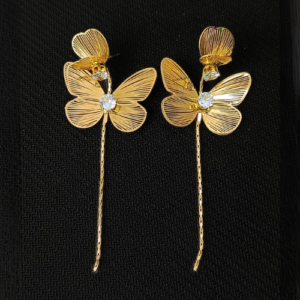 Home dual heart serpentine chain necklace